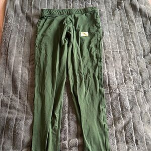 Tracksmith Green Tights